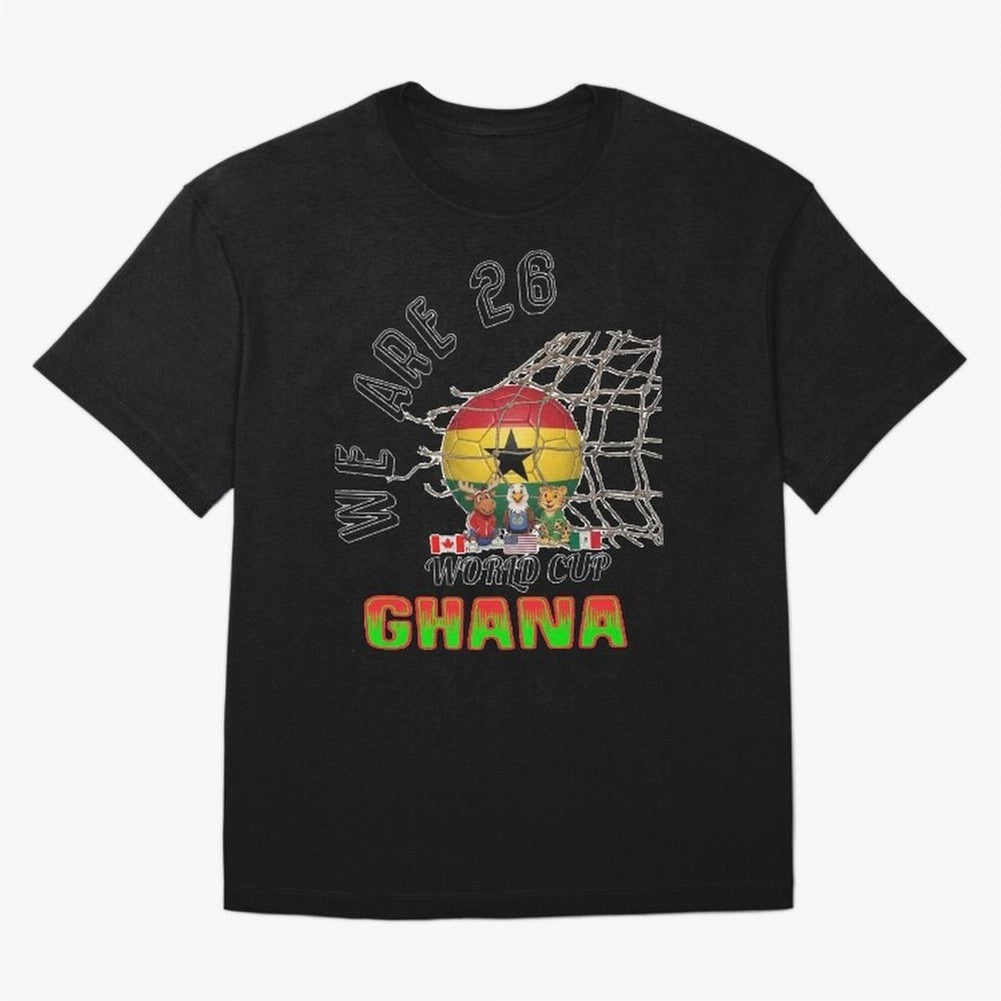 World cup 26 - Ghana Classic T-Shirt Make Memories around the FIFA World Cup 2026 USA Canada Mexico Journey through Messi and Cristiano Ronaldo Highlights, Portugal Pride, Champion Mindset, Group Stage Buzz, Knockout Tension and Passionate Fan