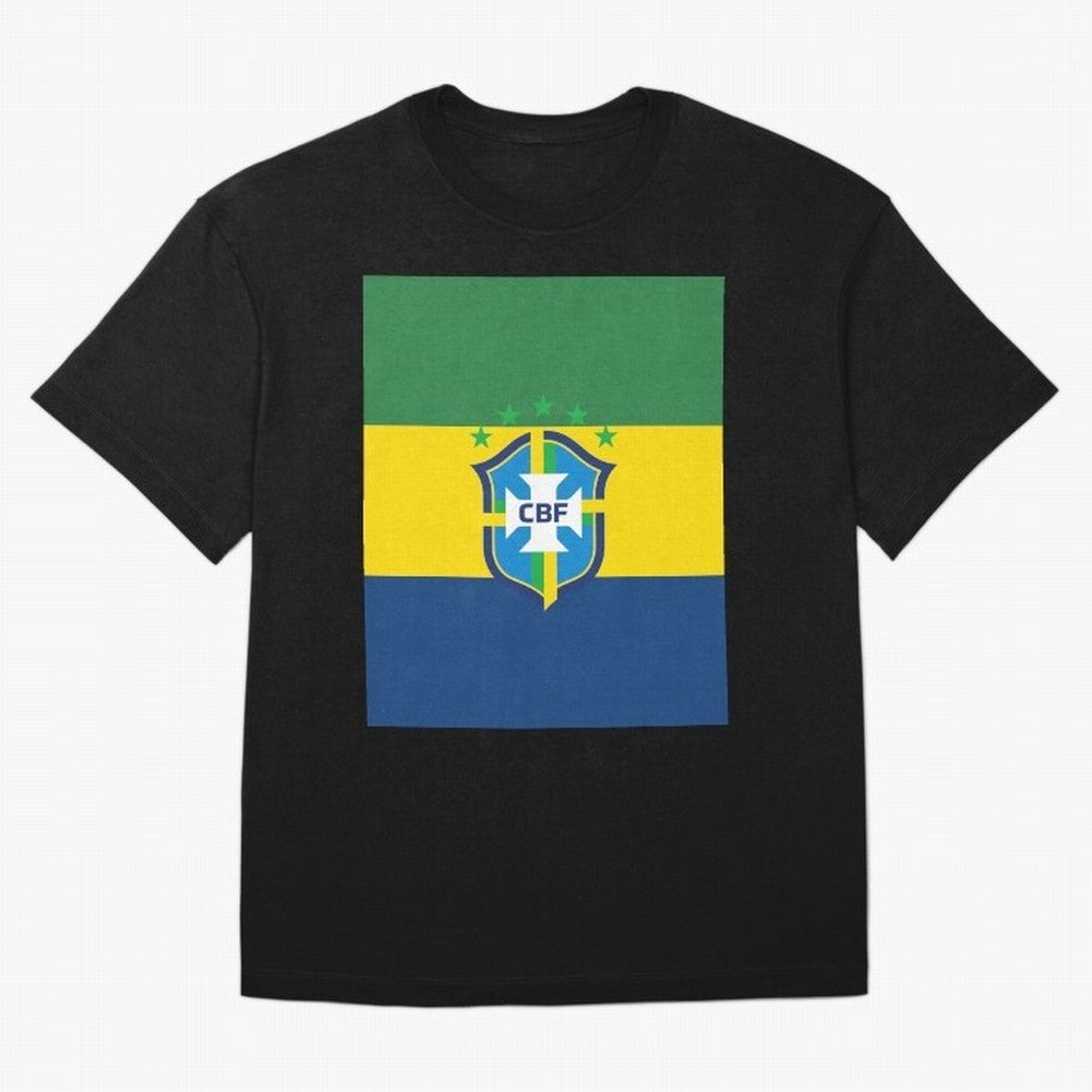 Brazil | 2026 World Cup Fan Apparel Classic T-Shirt Build FIFA World Cup 2026 USA Canada Mexico for Fans of Mbappe and Neymar and Portugal, Spain and Germany, Bringing Soccer Culture, Superstar Moments, National Team Dreams and Competitive Fire;