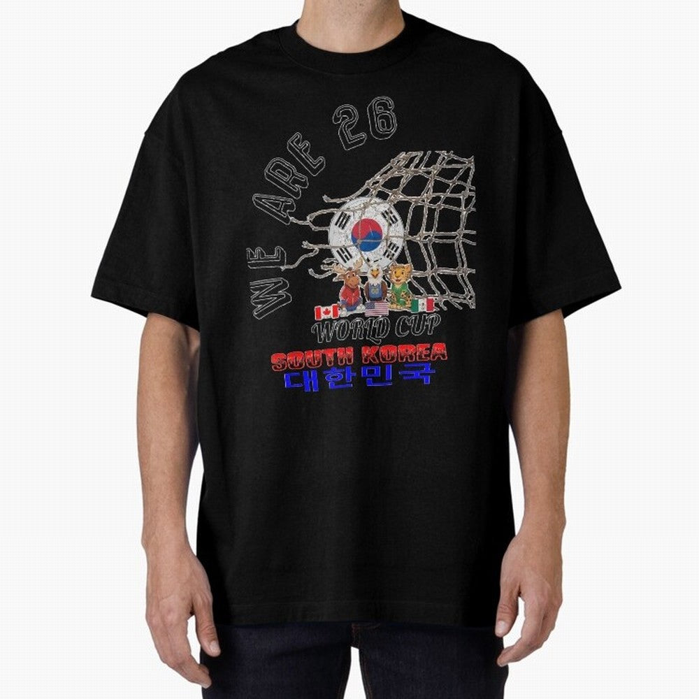 World cup 26 - South Korea Classic T-Shirt Feel the Roar of Global Football Passion for FIFA World Cup 2026 USA Canada Mexico, Built around Cristiano Ronaldo, Brazil, Retro Football Energy, Iconic Rivalries, Trophy Chase Drama and Stadium