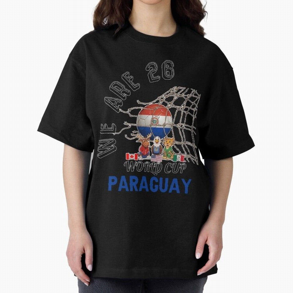 World cup 26 - Paraguay Classic T-Shirt Make Game Day About FIFA World Cup 2026 USA Canada Mexico for Fans of Messi, Neymar and Mbappe and Argentina, Bringing Supporter Pride, Iconic Celebrations, Legendary Names and Global Match Day Energy;