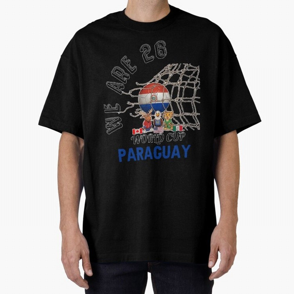 World cup 26 - Paraguay Classic T-Shirt Make Game Day About FIFA World Cup 2026 USA Canada Mexico for Fans of Messi, Neymar and Mbappe and Argentina, Bringing Supporter Pride, Iconic Celebrations, Legendary Names and Global Match Day Energy;