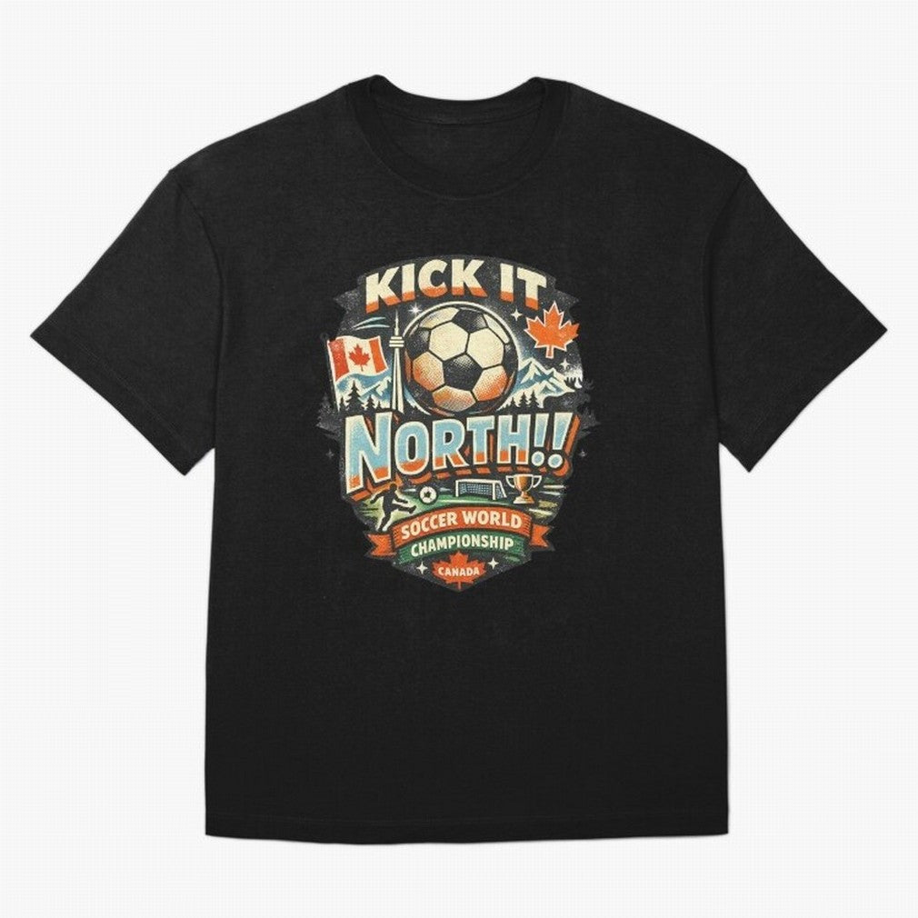 World Championship Canada Classic T-Shirt Back Your Heroes with FIFA World Cup 2026 USA Canada Mexico for Fans of Neymar, Haaland and Cristiano Ronaldo and Portugal, Spain and Germany, Bringing Supporter Pride, Iconic Celebrations, Legendary Names