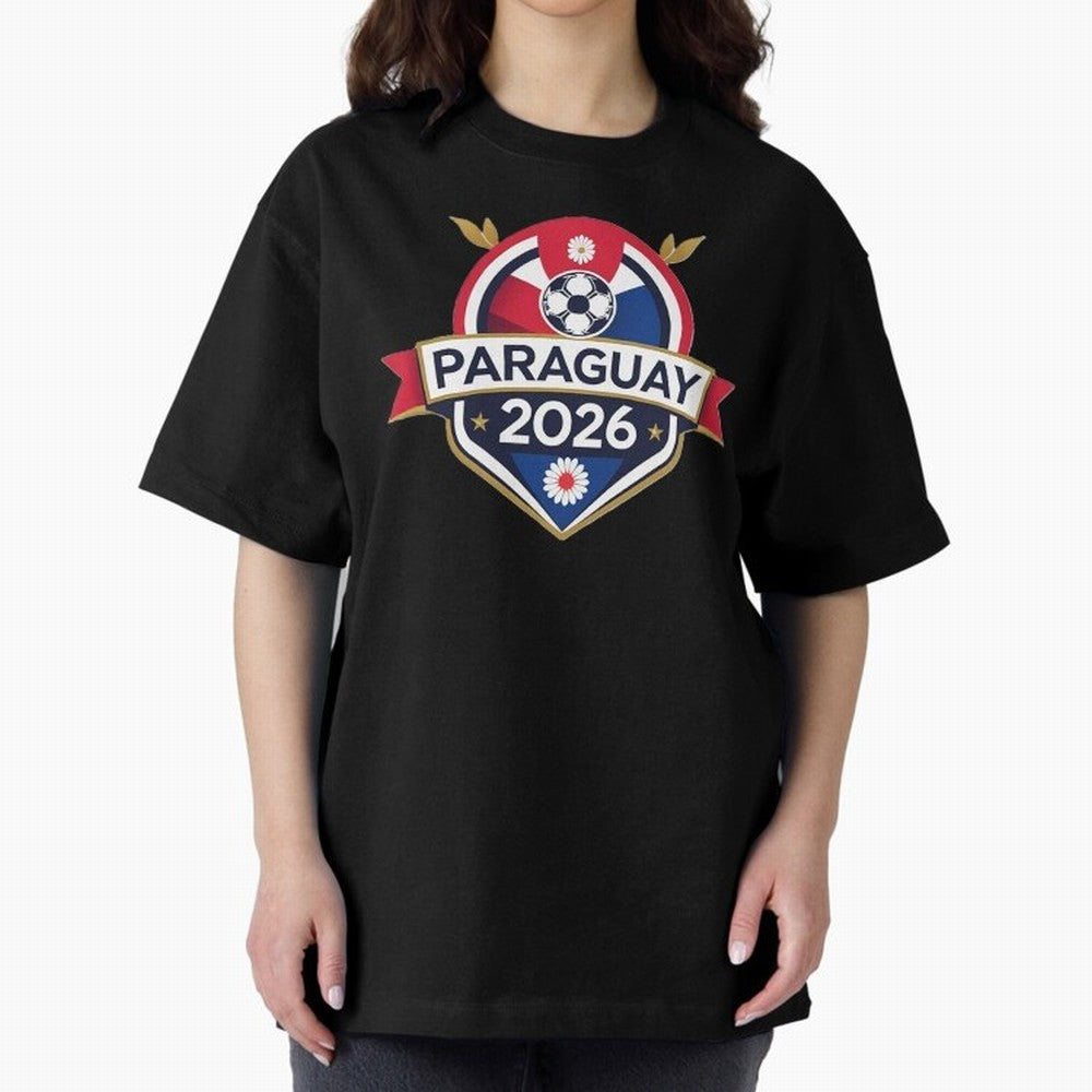 Paraguay WC2026 Classic T-Shirt Bring Legendary Rivalry Energy to FIFA World Cup 2026 Group Stage for Fans of Messi and Argentina, France and Brazil, Bringing Vintage Soccer Flavor, Modern Football Stars, National Flags and Final Night Emotion;