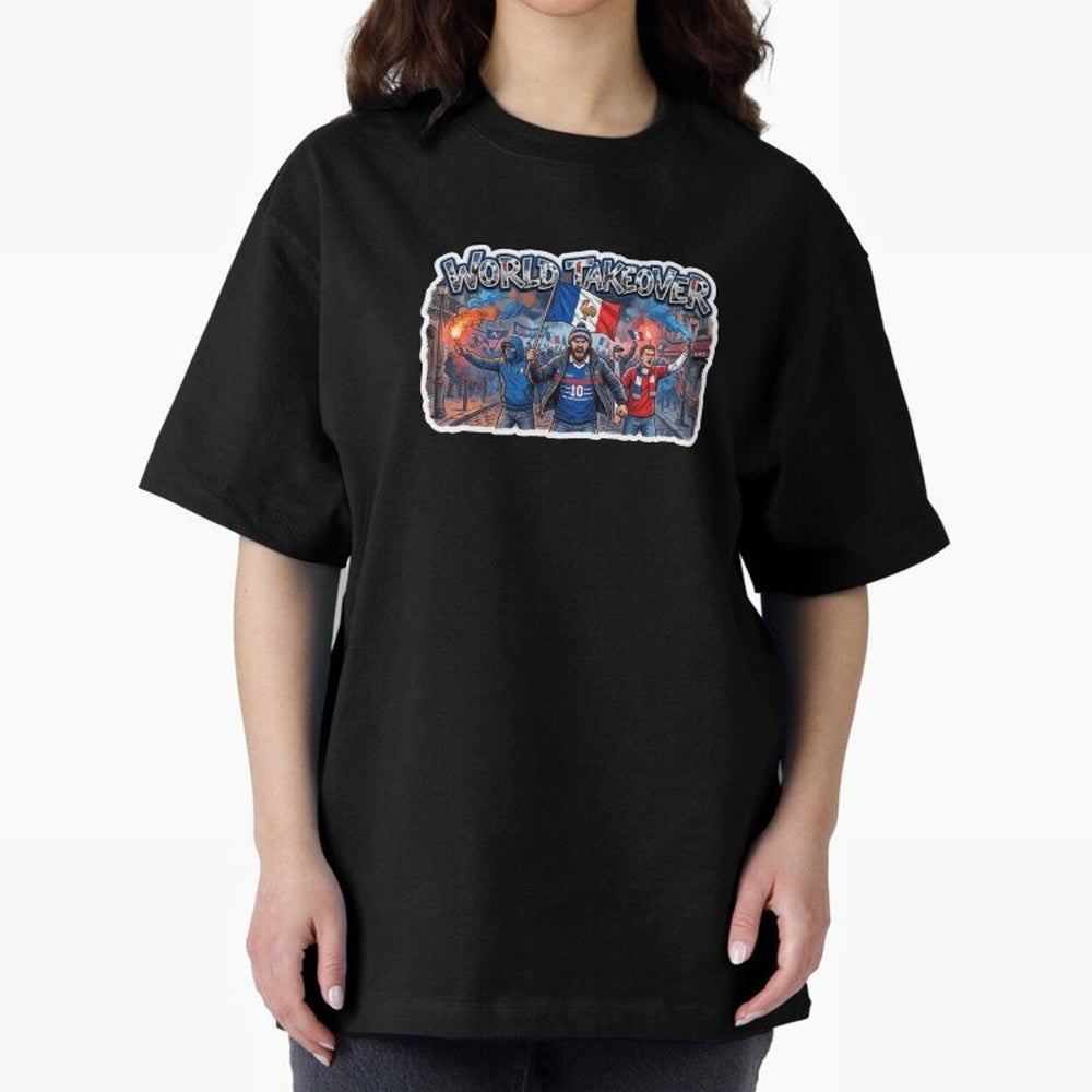 France Soccer Fans Street Power Sticker 2026 Football Supporters Classic T-Shirt Wear the Spirit of Global Football Passion for FIFA World Cup 2026 USA Canada Mexico, Filled with Messi, CR7 and Mbappe, England and Germany, Tournament Hype, Historic