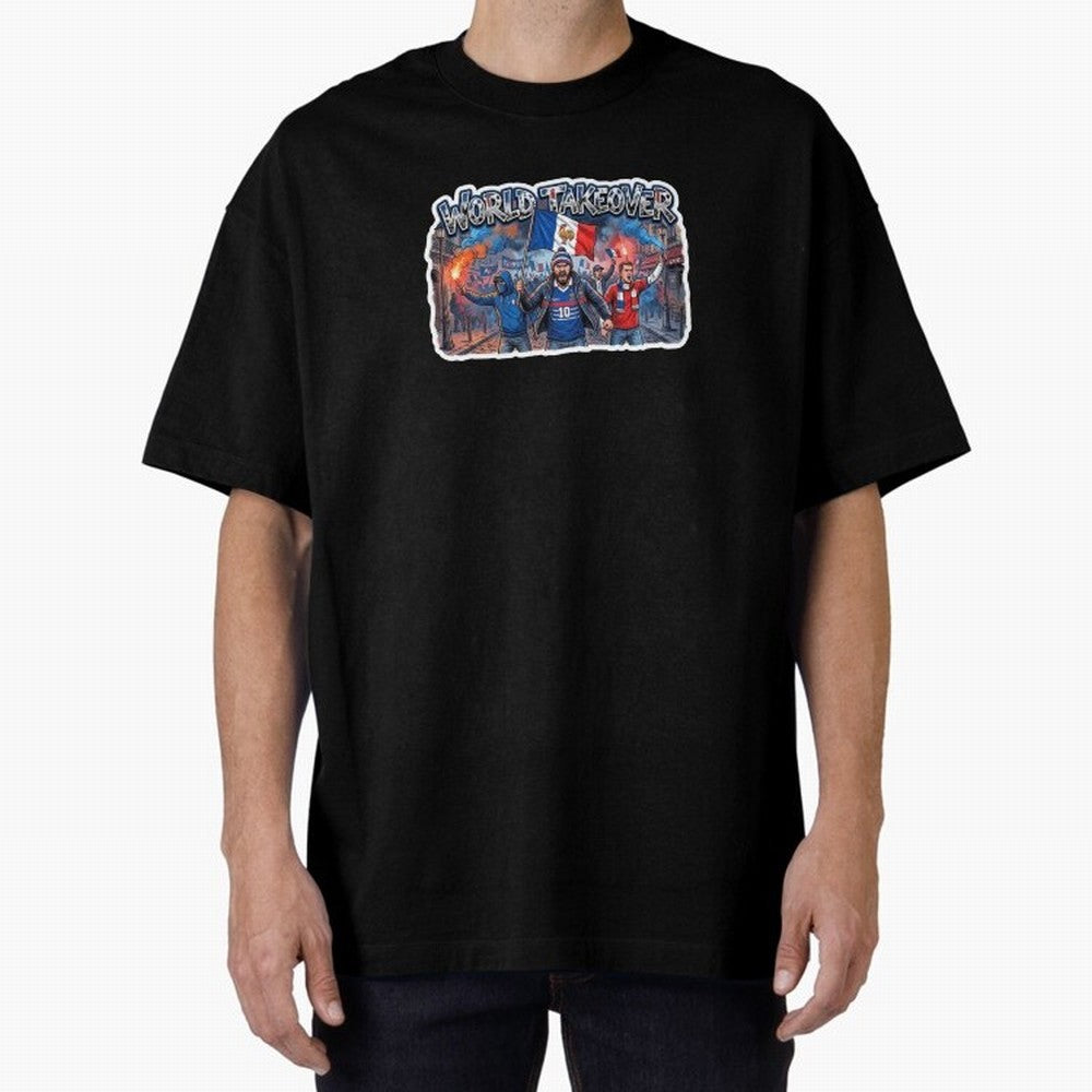 France Soccer Fans Street Power Sticker 2026 Football Supporters Classic T-Shirt Wear the Spirit of Global Football Passion for FIFA World Cup 2026 USA Canada Mexico, Filled with Messi, CR7 and Mbappe, England and Germany, Tournament Hype, Historic