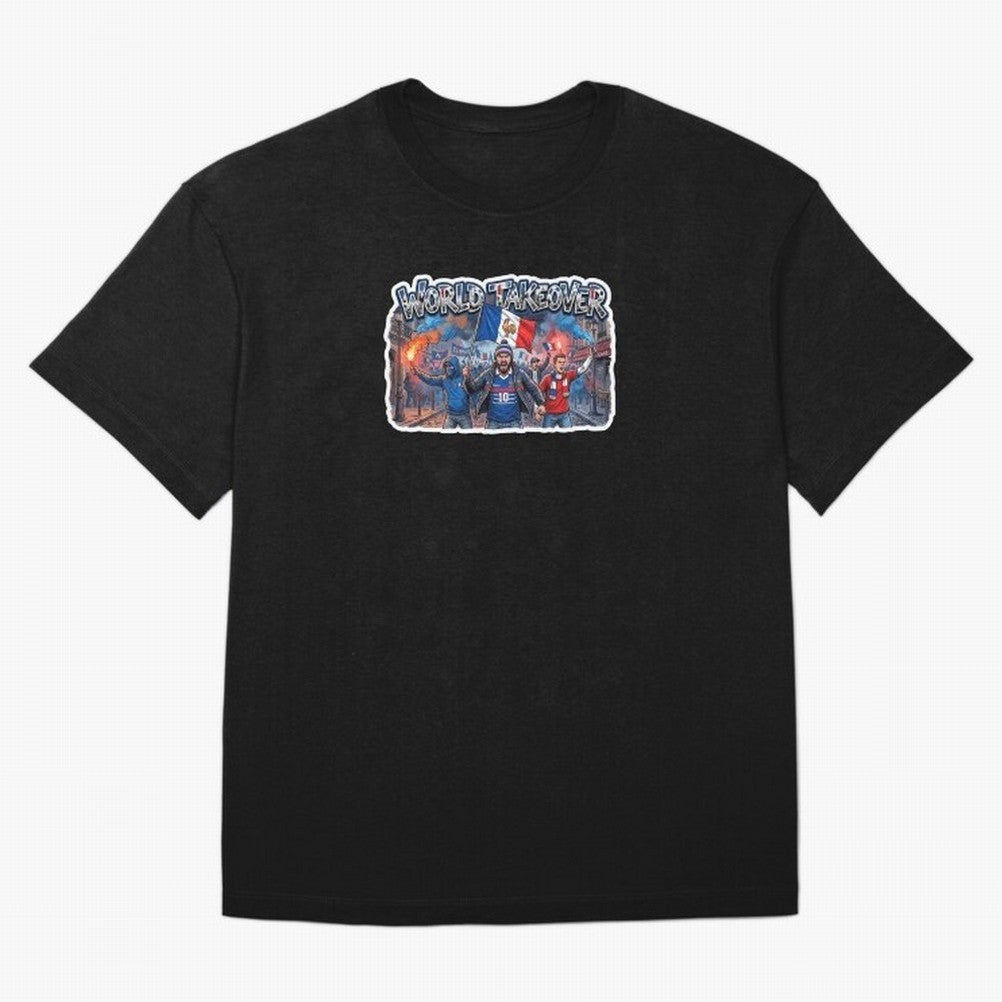 France Soccer Fans Street Power Sticker 2026 Football Supporters Classic T-Shirt Wear the Spirit of Global Football Passion for FIFA World Cup 2026 USA Canada Mexico, Filled with Messi, CR7 and Mbappe, England and Germany, Tournament Hype, Historic