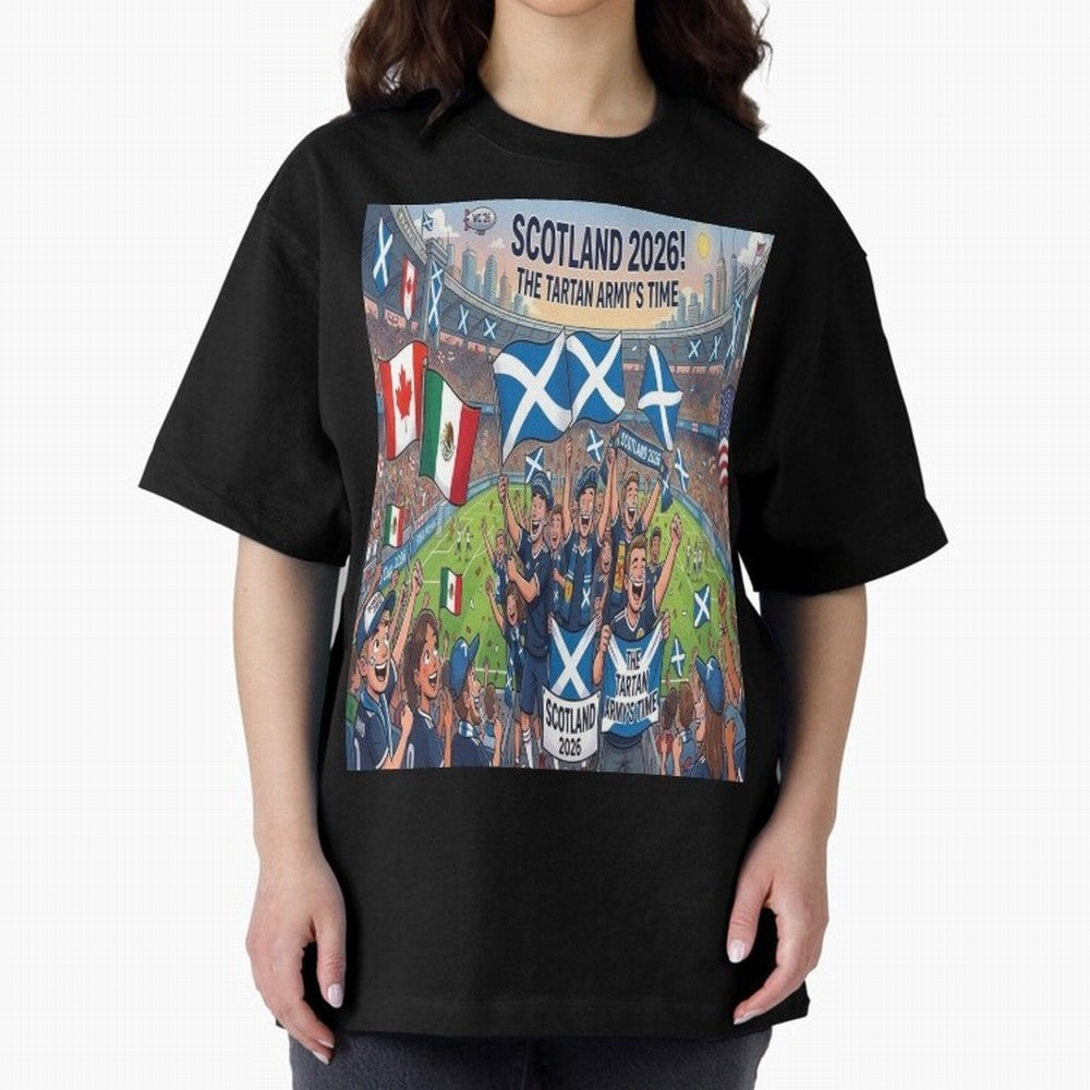 Scotland World Cup 2026 - Stadium Classic T-Shirt Bring Home the FIFA World Cup 2026 Group Stage Journey through Messi Highlights, Spain and Netherlands Pride, Match Day Excitement, Supporter Culture, Golden Goals and Global Football Passion; Ideal
