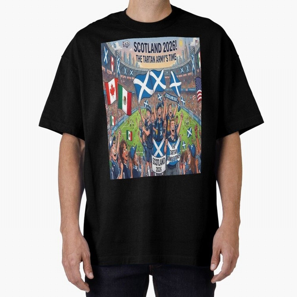 Scotland World Cup 2026 - Stadium Classic T-Shirt Bring Home the FIFA World Cup 2026 Group Stage Journey through Messi Highlights, Spain and Netherlands Pride, Match Day Excitement, Supporter Culture, Golden Goals and Global Football Passion; Ideal