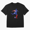 Australian Flag Silhouette Soccer World Cup Football Classic T-Shirt Join the Countdown to FIFA World Cup 2026 Driven by Cristiano Ronaldo, Spain and Netherlands Energy, Champion Mindset, Group Stage Buzz, Knockout Tension and Passionate Fan