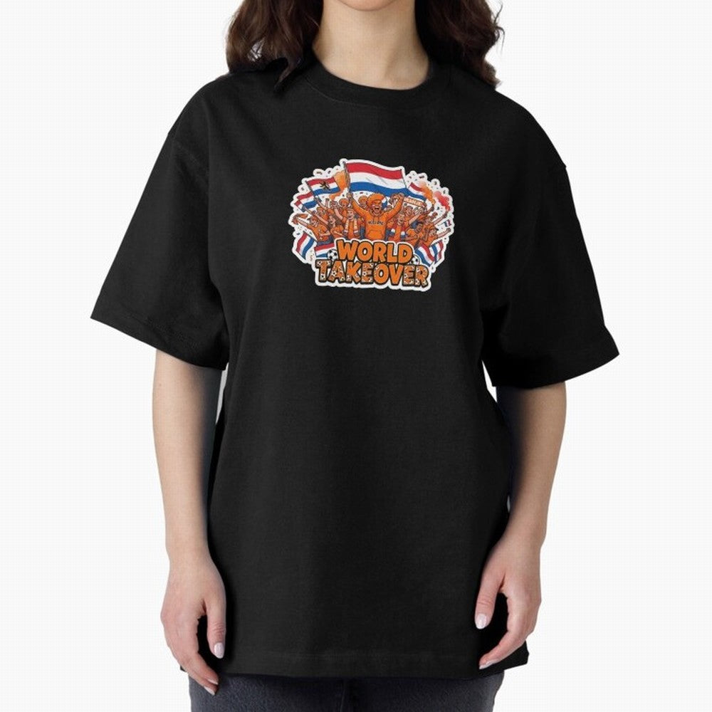 Netherlands Soccer Fans Orange Power Sticker 2026 Football Supporters Classic T-Shirt Honor the Beautiful Game during Match Day Hype around FIFA World Cup 2026 Group Stage, Messi and Cristiano Ronaldo, France and Portugal, Champion Mindset, Group
