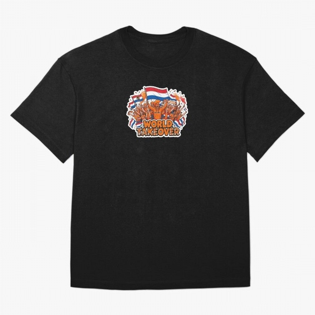 Netherlands Soccer Fans Orange Power Sticker 2026 Football Supporters Classic T-Shirt Honor the Beautiful Game during Match Day Hype around FIFA World Cup 2026 Group Stage, Messi and Cristiano Ronaldo, France and Portugal, Champion Mindset, Group