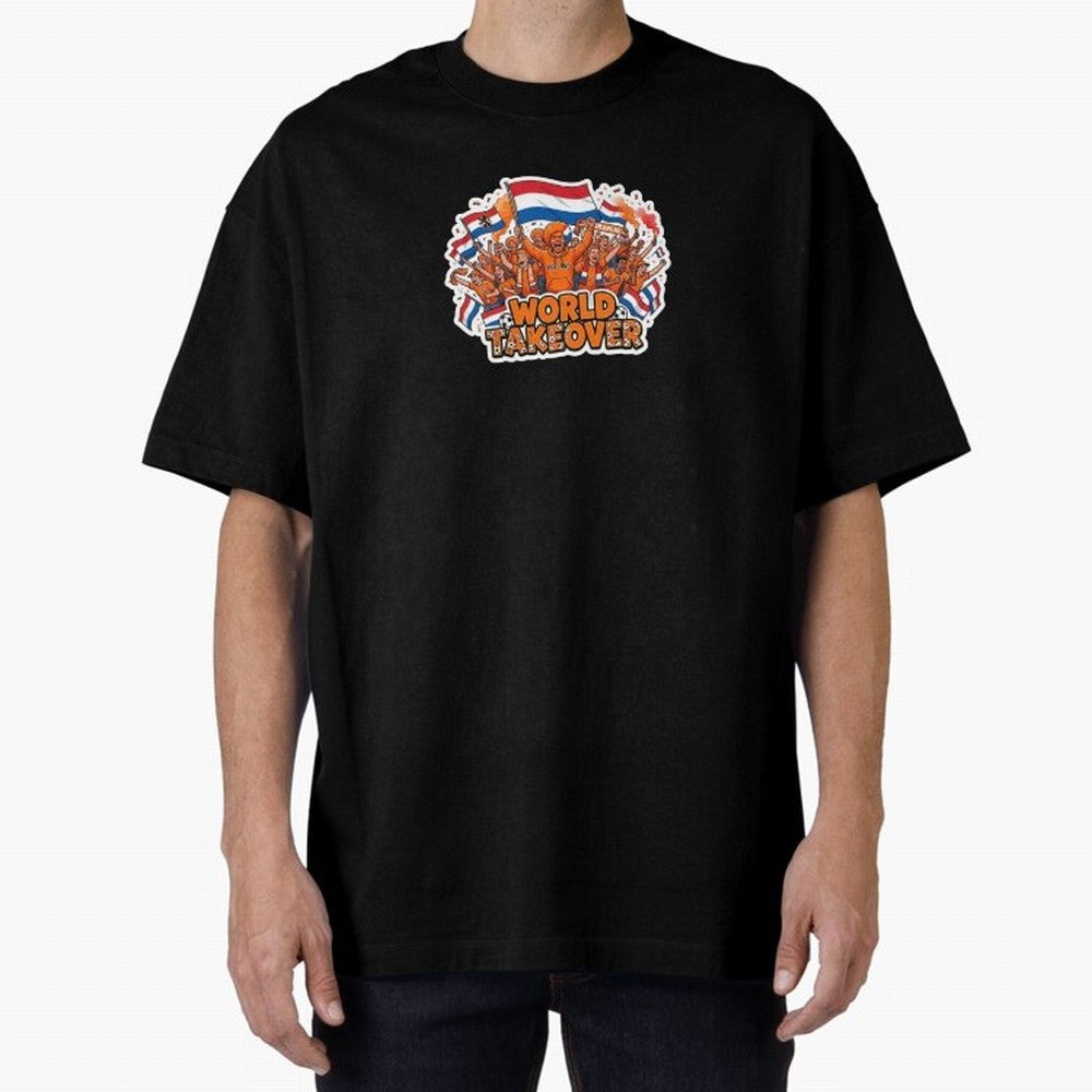 Netherlands Soccer Fans Orange Power Sticker 2026 Football Supporters Classic T-Shirt Honor the Beautiful Game during Match Day Hype around FIFA World Cup 2026 Group Stage, Messi and Cristiano Ronaldo, France and Portugal, Champion Mindset, Group