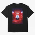 Atlanta Global Nations Series 2026 - Soccer aka Football Classic T-Shirt Capture Global Football Passion for FIFA World Cup 2026 Group Stage, Capturing Neymar, Spain, Champion Mindset, Group Stage Buzz, Knockout Tension and Passionate Fan Culture;