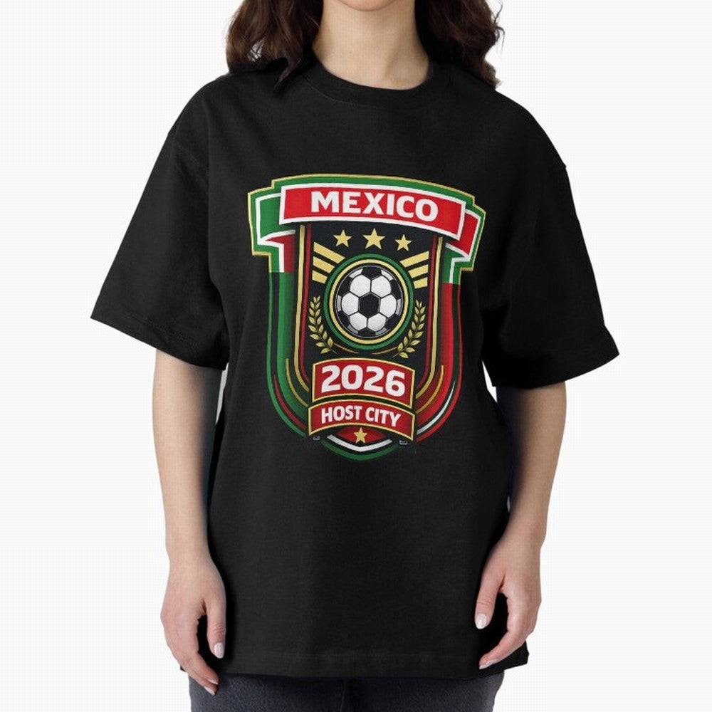 Mexico 2026 World Cup Host City Logo Classic T-Shirt Showcase the FIFA World Cup 2026 Group Stage Journey through Haaland and Mbappe Highlights, Brazil, Portugal and Argentina Pride, Stadium Chants, National Pride, Trophy Dreams and Unforgettable