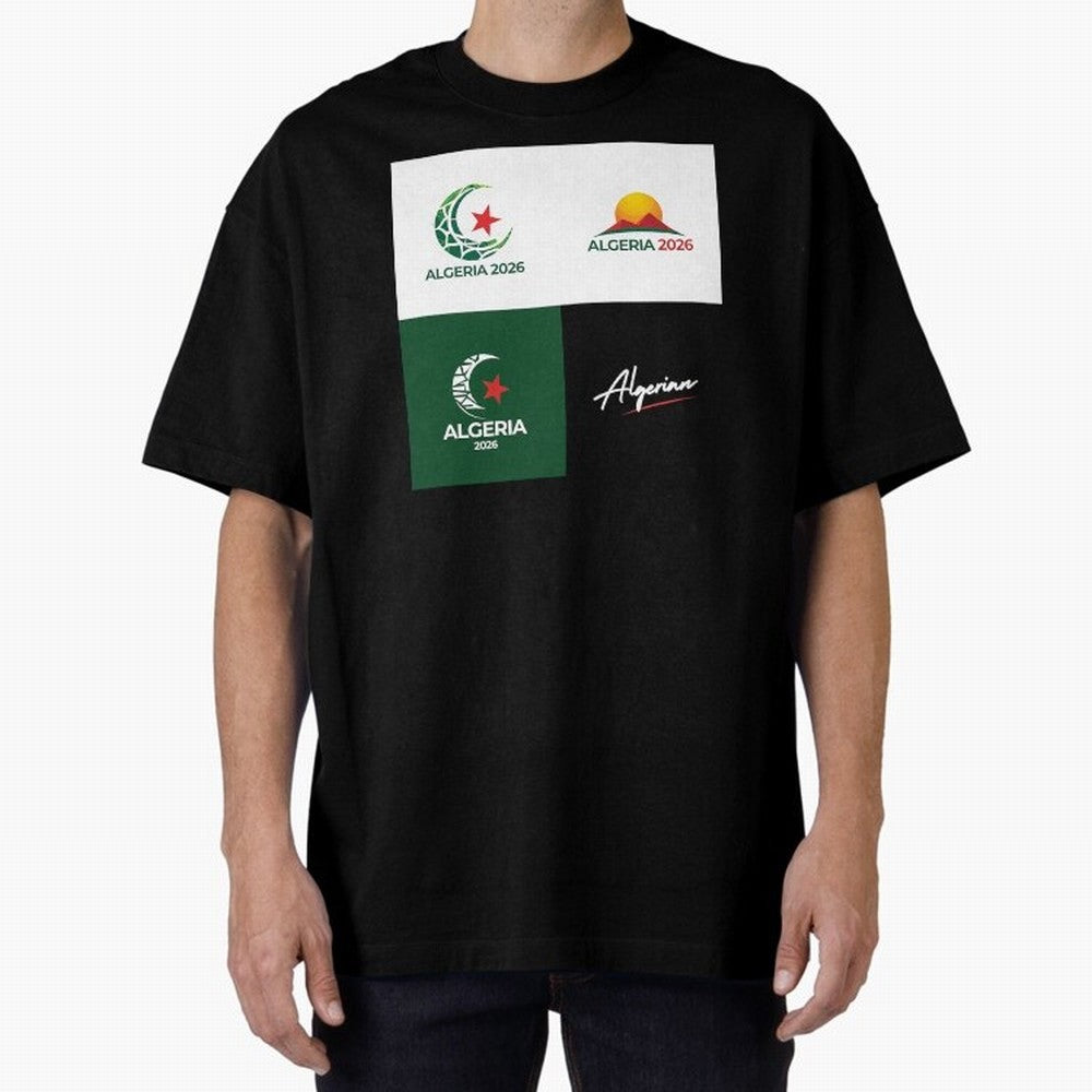 Algeria WC 2026 Classic T-Shirt Celebrate National Team Dreams in FIFA World Cup 2026 Made for Messi and Cristiano Ronaldo, Brazil, Portugal and Argentina Energy, Fan Favorite Moments, National Team Passion, Big Match Drama and Soccer History;