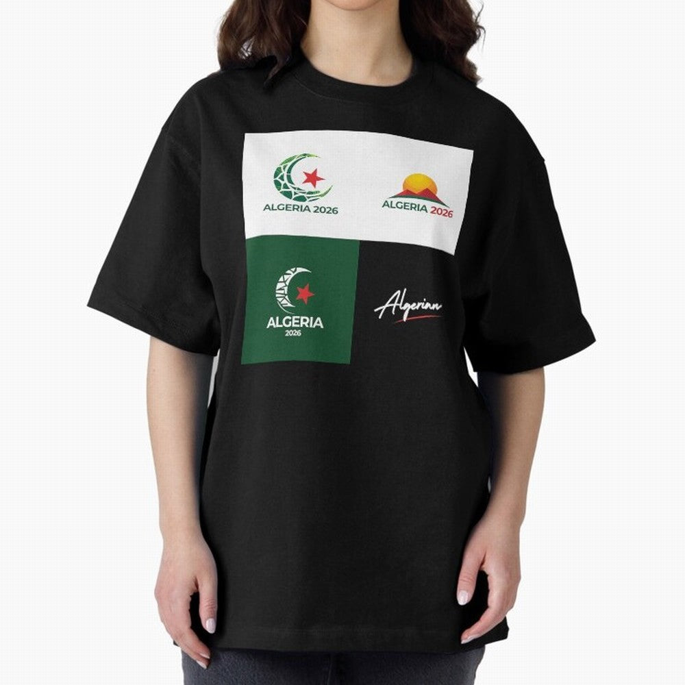 Algeria WC 2026 Classic T-Shirt Celebrate National Team Dreams in FIFA World Cup 2026 Made for Messi and Cristiano Ronaldo, Brazil, Portugal and Argentina Energy, Fan Favorite Moments, National Team Passion, Big Match Drama and Soccer History;