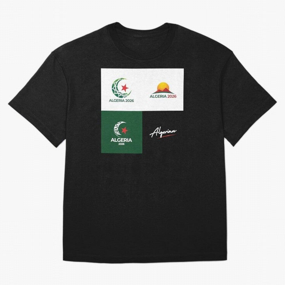 Algeria WC 2026 Classic T-Shirt Celebrate National Team Dreams in FIFA World Cup 2026 Made for Messi and Cristiano Ronaldo, Brazil, Portugal and Argentina Energy, Fan Favorite Moments, National Team Passion, Big Match Drama and Soccer History;