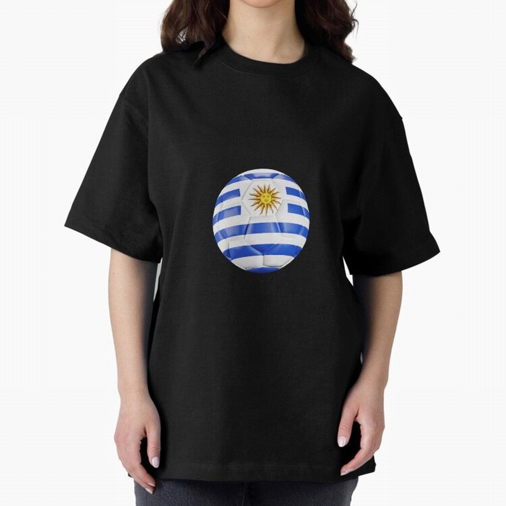 Uruguay Ball Classic T-Shirt Celebrate the Biggest Stage of FIFA World Cup 2026 Group Stage for Fans of Messi, CR7 and Mbappe and France and Portugal, Bringing Champion Mindset, Group Stage Buzz, Knockout Tension and Passionate Fan Culture; Made