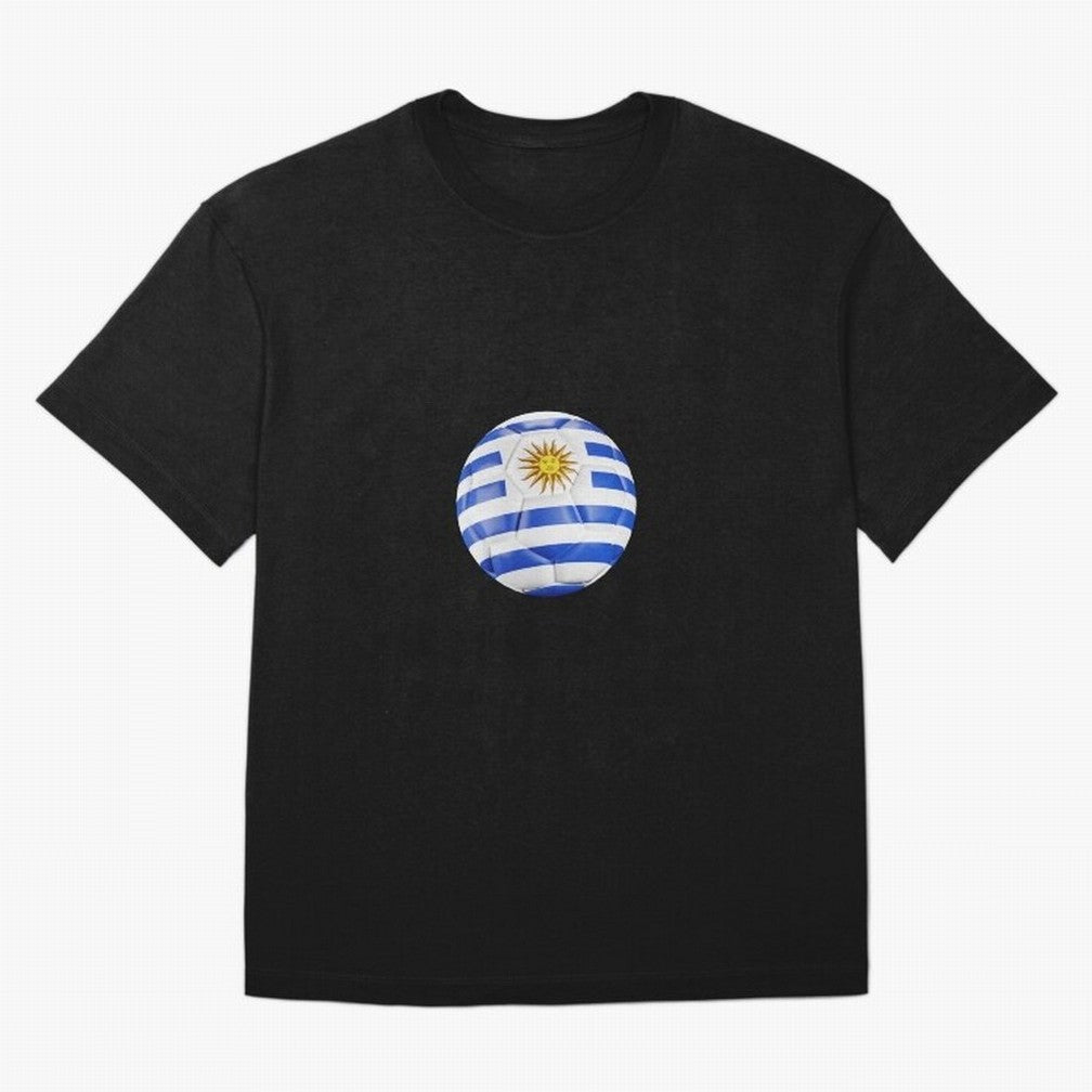 Uruguay Ball Classic T-Shirt Celebrate the Biggest Stage of FIFA World Cup 2026 Group Stage for Fans of Messi, CR7 and Mbappe and France and Portugal, Bringing Champion Mindset, Group Stage Buzz, Knockout Tension and Passionate Fan Culture; Made