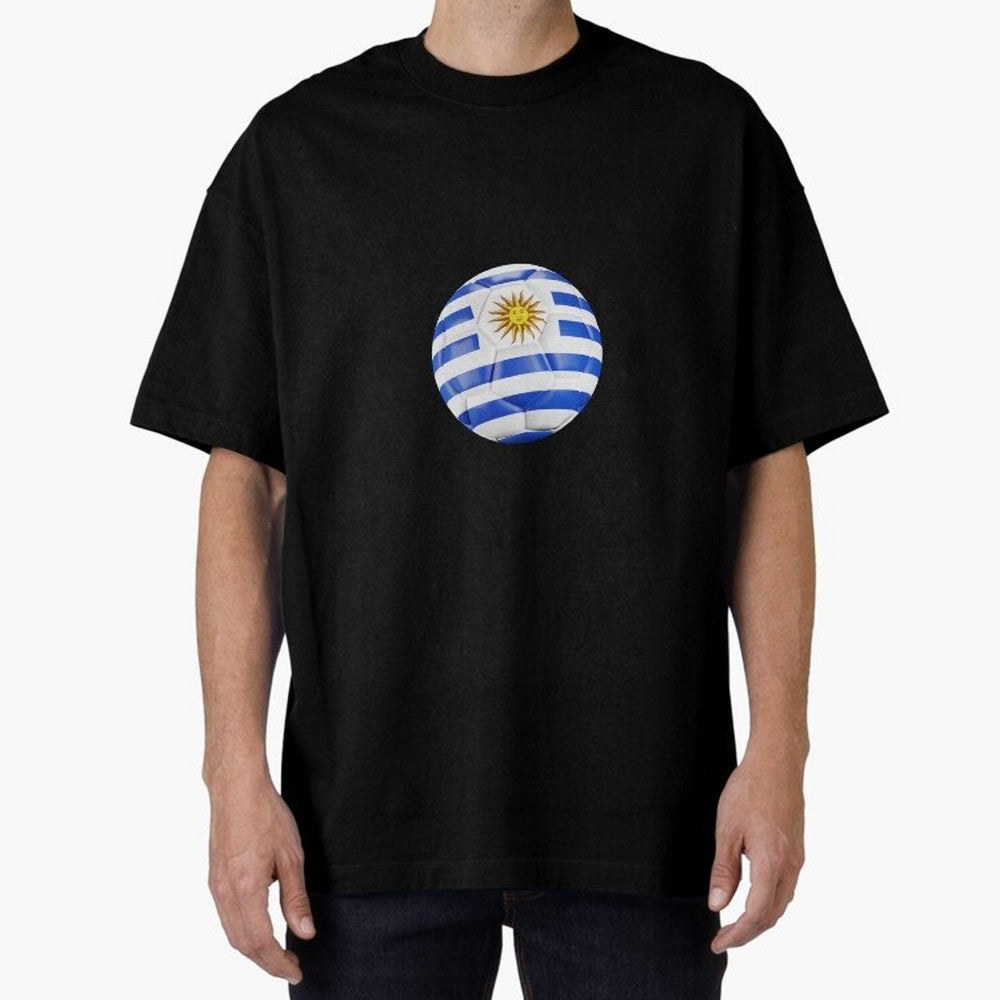 Uruguay Ball Classic T-Shirt Celebrate the Biggest Stage of FIFA World Cup 2026 Group Stage for Fans of Messi, CR7 and Mbappe and France and Portugal, Bringing Champion Mindset, Group Stage Buzz, Knockout Tension and Passionate Fan Culture; Made