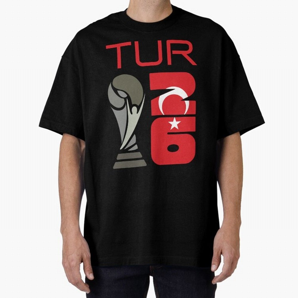 Turkey 2026 Soccer World Cup Trophy Turkish Flag Design Classic T-Shirt Enjoy the Biggest Football Party of Global Football Passion for FIFA World Cup 2026, Made for Mbappe and Neymar, Netherlands, Soccer Culture, Superstar Moments, National Team