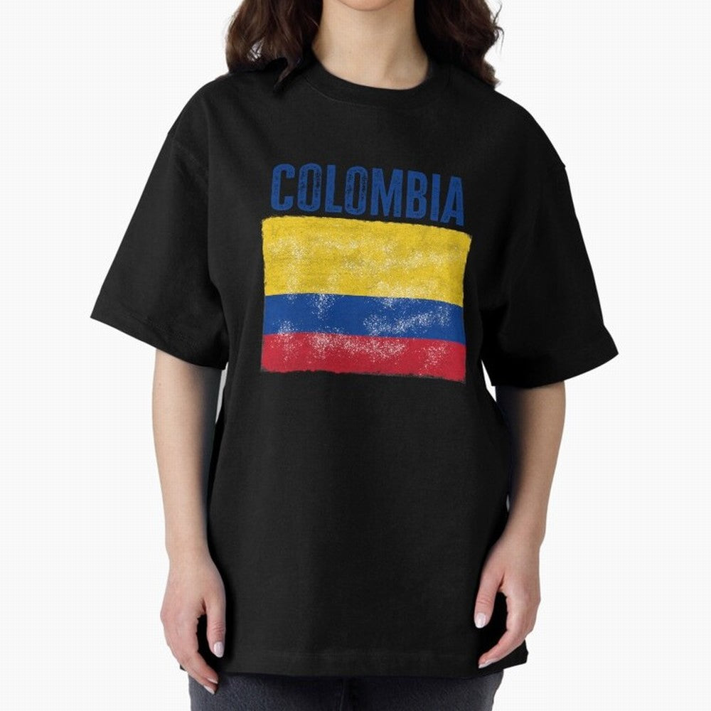 Colombia Classic T-Shirt Bring Global Tournament Vibes to Global Football Passion for FIFA World Cup 2026 USA Canada Mexico, Connected to Messi and Cristiano Ronaldo, Brazil, Goal Celebration Energy, Supporter Heritage, Football Icons and Worldwide