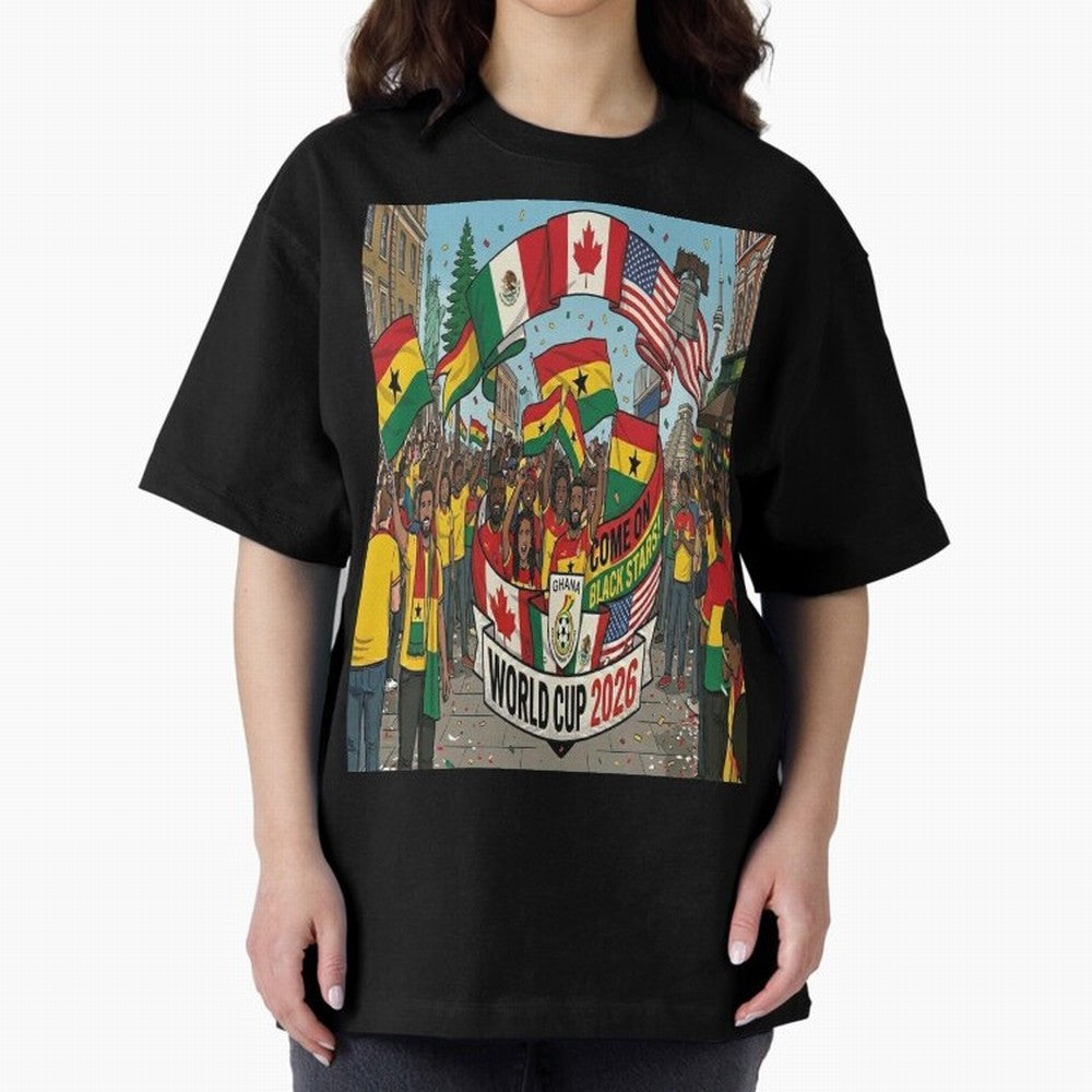 Ghana World Cup 2026 Classic T-Shirt Show Your Tournament Heart for FIFA World Cup 2026 Group Stage Spirit, Made for Germany, Mbappe, Stadium Chants, National Pride, Trophy Dreams and Unforgettable Football Memories; Ideal for Fans Who Follow