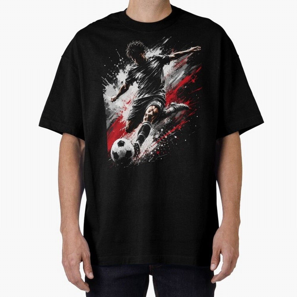 Football player Classic T-Shirt Celebrate Soccer Greatness during FIFA World Cup 2026 Group Stage Spirit, Built around Brazil, Portugal and Argentina, Messi, CR7 and Mbappe, Football History, Final Match Energy, Crowd Noise and Once in a Lifetime