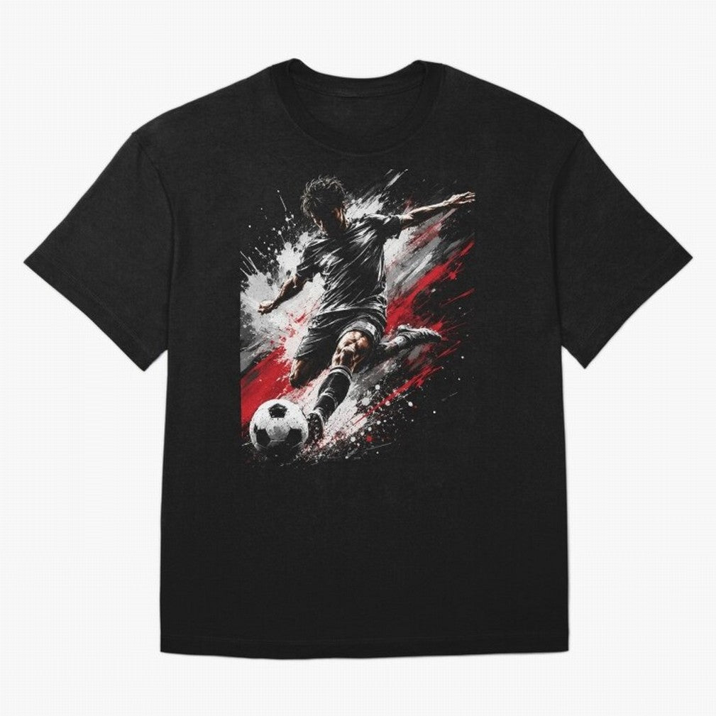 Football player Classic T-Shirt Celebrate Soccer Greatness during FIFA World Cup 2026 Group Stage Spirit, Built around Brazil, Portugal and Argentina, Messi, CR7 and Mbappe, Football History, Final Match Energy, Crowd Noise and Once in a Lifetime