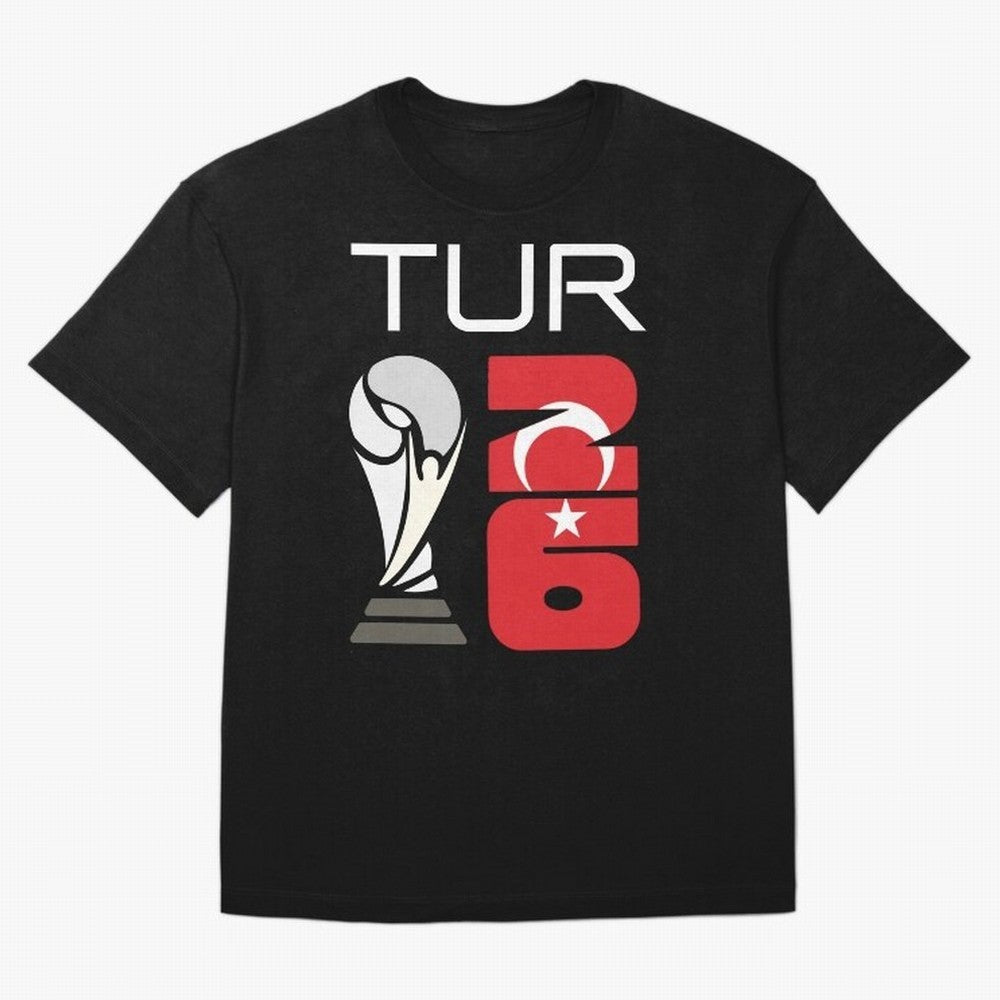 Turkey 2026 Soccer World Cup Trophy Turkish Flag Design Classic T-Shirt Represent Fans Who Live for the FIFA World Cup 2026 USA Canada Mexico Journey through Mbappe Highlights, Netherlands Pride, Stadium Memories, Football Loyalty, International