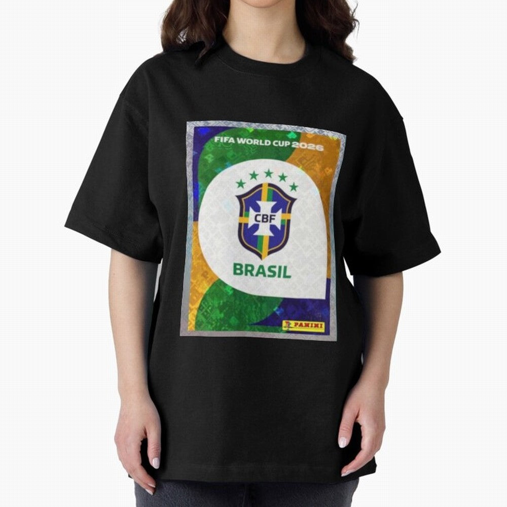 STICKER BRAZIL WORLD CUP 2026 Classic T-Shirt Bring Global Tournament Vibes to the FIFA World Cup 2026 Journey through Haaland and Mbappe Highlights, England and Germany Pride, Retro Football Energy, Iconic Rivalries, Trophy Chase Drama and Stadium