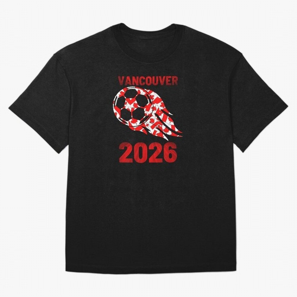 Vancouver Canada 2026 World Cup Soccer #8 Classic T-Shirt Make Your Look Match Global Football Passion for FIFA World Cup 2026 Group Stage, Built around Messi, England, France and Netherlands, Soccer Culture, Superstar Moments, National Team Dreams