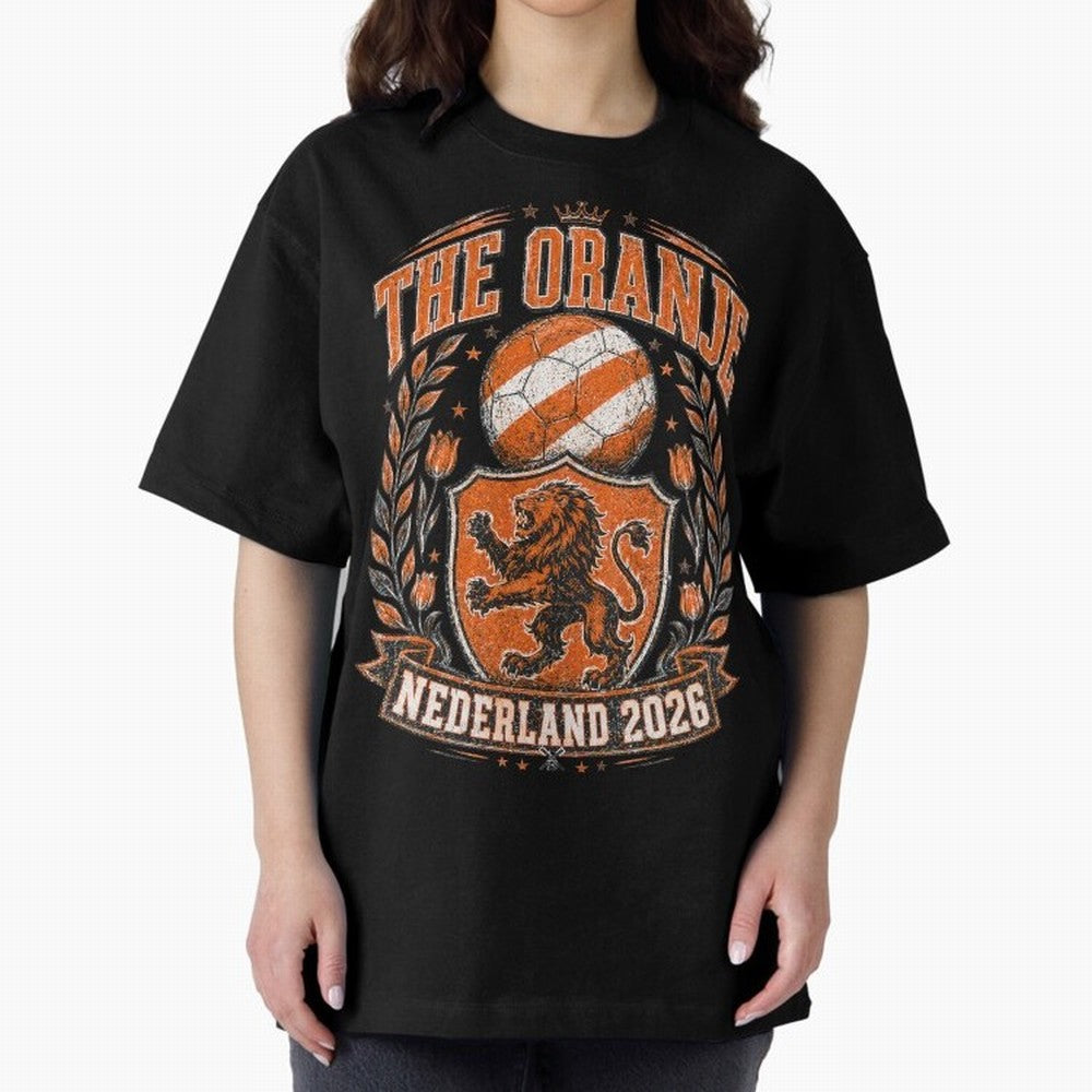 The Oranje Nederland 2026 World Cup Soccer T-Shirt Classic T-Shirt Turn Up for the FIFA World Cup 2026 Journey through Cristiano Ronaldo Highlights, Germany Pride, Game Day Rituals, Football Legends, Country Pride and the Road to the Final; Ideal