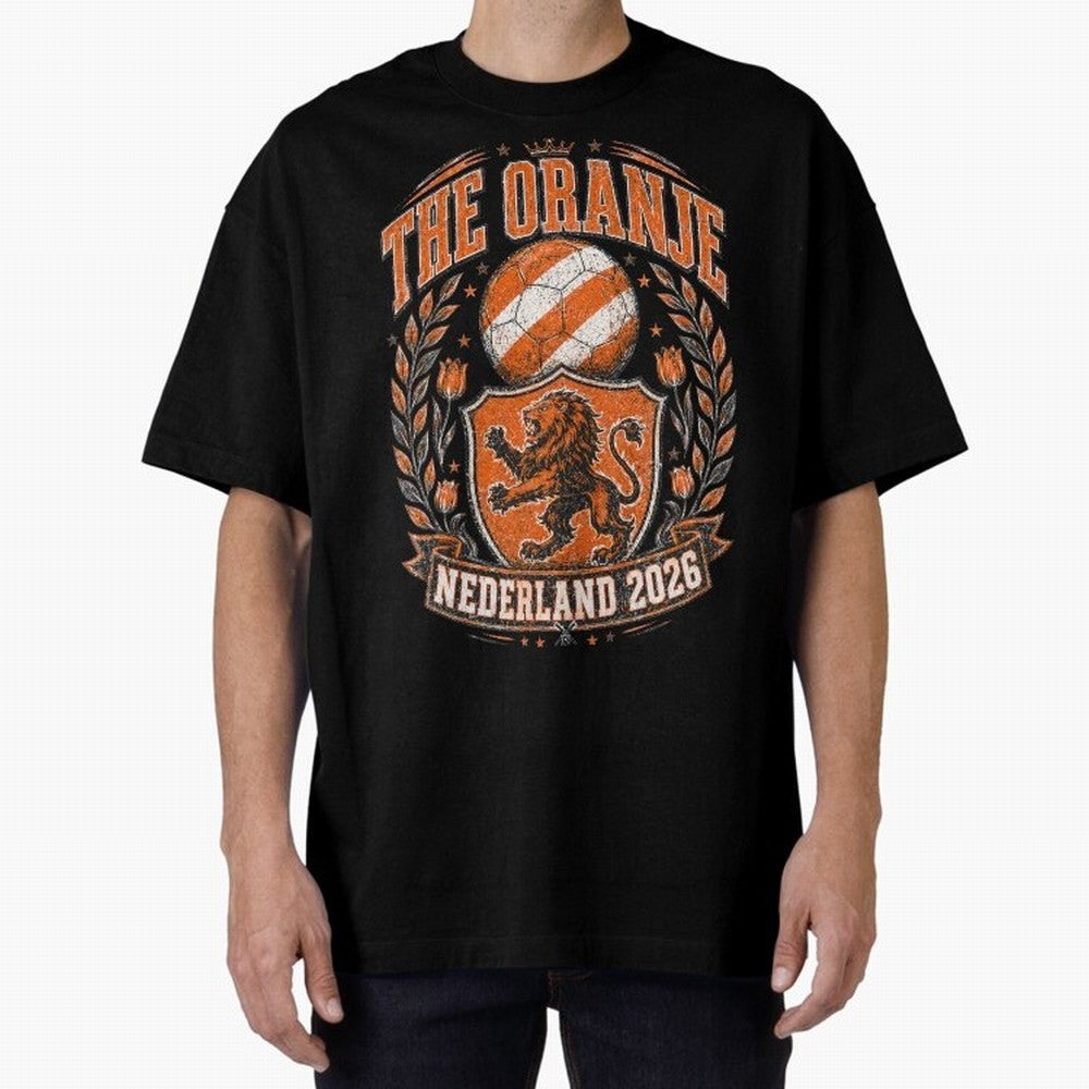The Oranje Nederland 2026 World Cup Soccer T-Shirt Classic T-Shirt Turn Up for the FIFA World Cup 2026 Journey through Cristiano Ronaldo Highlights, Germany Pride, Game Day Rituals, Football Legends, Country Pride and the Road to the Final; Ideal