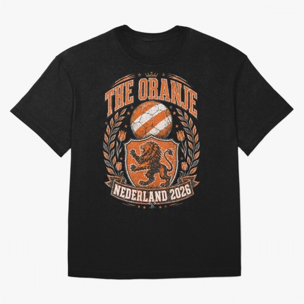 The Oranje Nederland 2026 World Cup Soccer T-Shirt Classic T-Shirt Turn Up for the FIFA World Cup 2026 Journey through Cristiano Ronaldo Highlights, Germany Pride, Game Day Rituals, Football Legends, Country Pride and the Road to the Final; Ideal