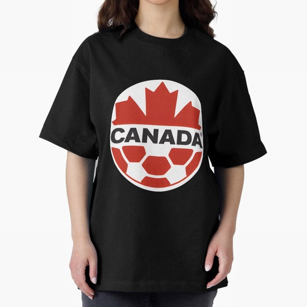 Canada Soccer 2026: Official Fan Pattern Classic T-Shirt Relive Legendary Nights from FIFA World Cup 2026 Featuring Haaland and Mbappe, Portugal Energy, Vintage Soccer Flavor, Modern Football Stars, National Flags and Final Night Emotion; Ideal for