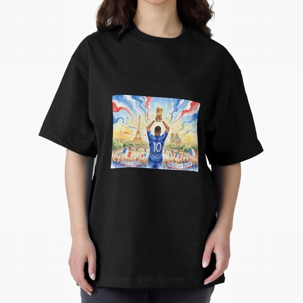 Spectacular Celebration in Paris France Soccer Vibes 2026 Classic T-Shirt Feel the Trophy Chase of FIFA World Cup 2026 USA Canada Mexico for Fans of Messi and Cristiano Ronaldo and Spain, Bringing Soccer Culture, Superstar Moments, National Team