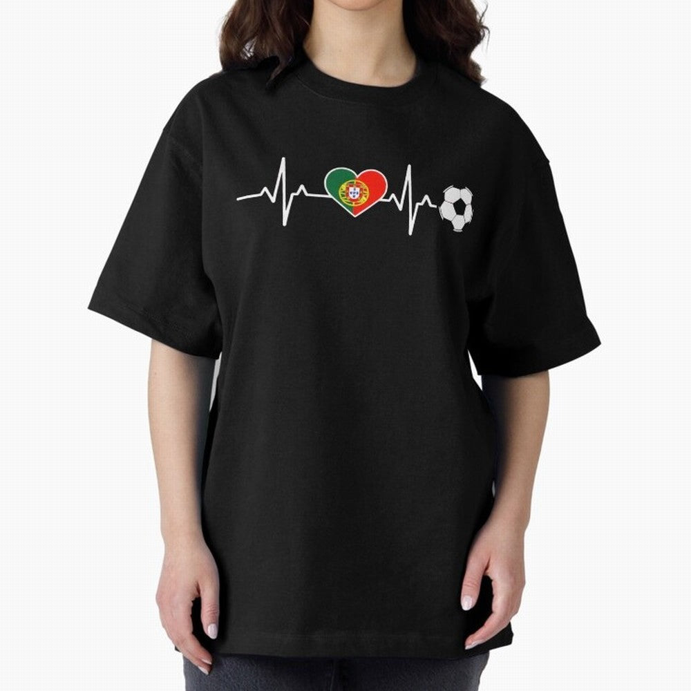 Portugal Football Heartbeat | Sele??o Das Quinas Soccer Fan Classic T-Shirt Experience FIFA World Cup 2026 for Fans of Messi and Spain, Bringing Football History, Final Match Energy, Crowd Noise and Once in a Lifetime Moments; Perfect for Fans,