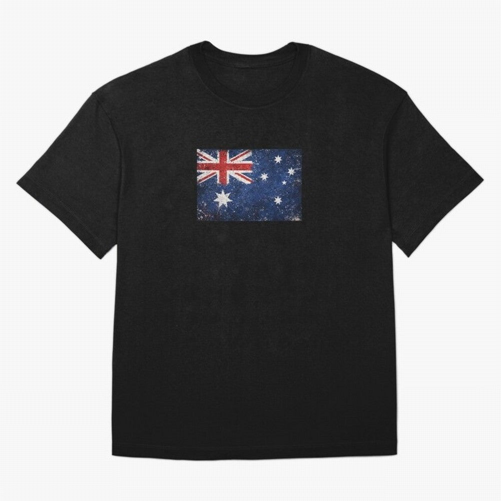 Australia Football World Cup Flag | Grunge Socceroos Soccer Classic T-Shirt Feel the Heartbeat of FIFA World Cup 2026 for Fans of Cristiano Ronaldo, Haaland and CR7 and Argentina, France and Brazil, Bringing Match Day Excitement, Supporter Culture,