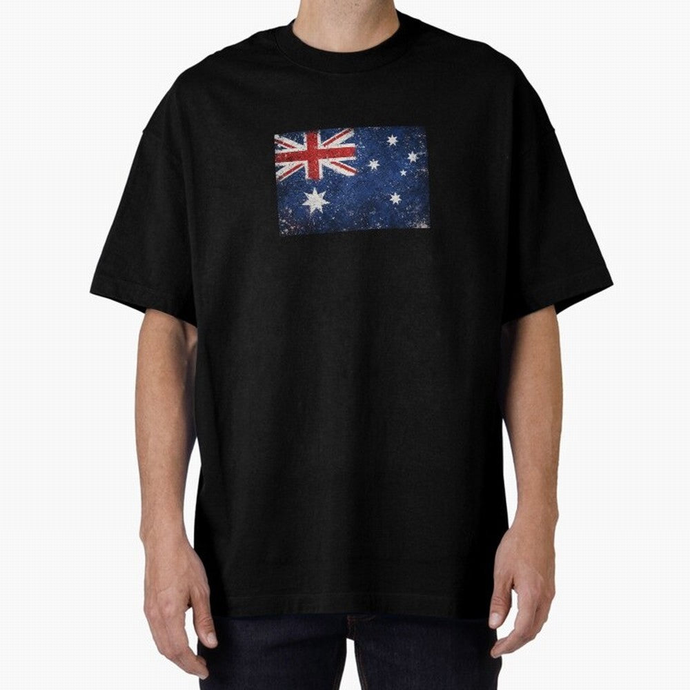 Australia Football World Cup Flag | Grunge Socceroos Soccer Classic T-Shirt Feel the Heartbeat of FIFA World Cup 2026 for Fans of Cristiano Ronaldo, Haaland and CR7 and Argentina, France and Brazil, Bringing Match Day Excitement, Supporter Culture,