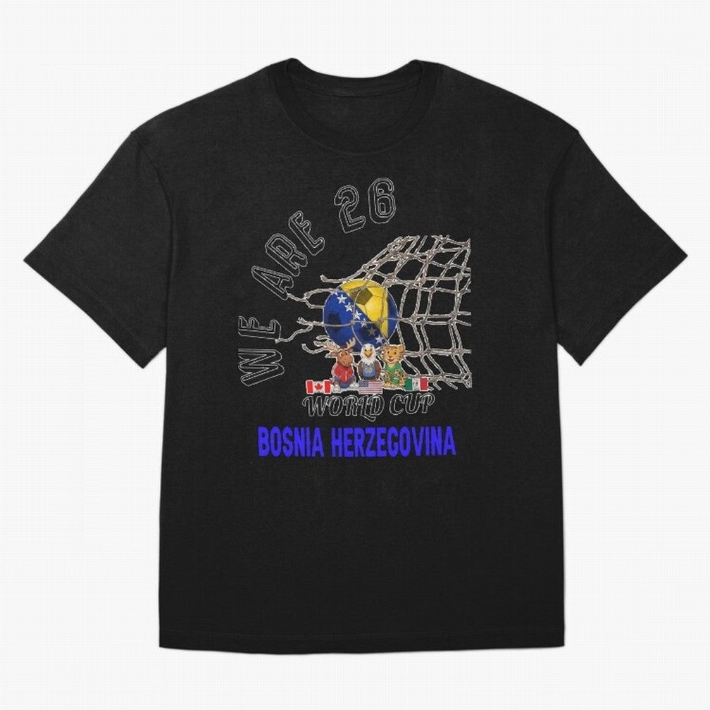 World cup 26 - Bosnia and Herzegovina Classic T-Shirt Unlock the FIFA World Cup 2026 Group Stage Journey through Mbappe Highlights, Argentina and Brazil Pride, Retro Football Energy, Iconic Rivalries, Trophy Chase Drama and Stadium Atmosphere;