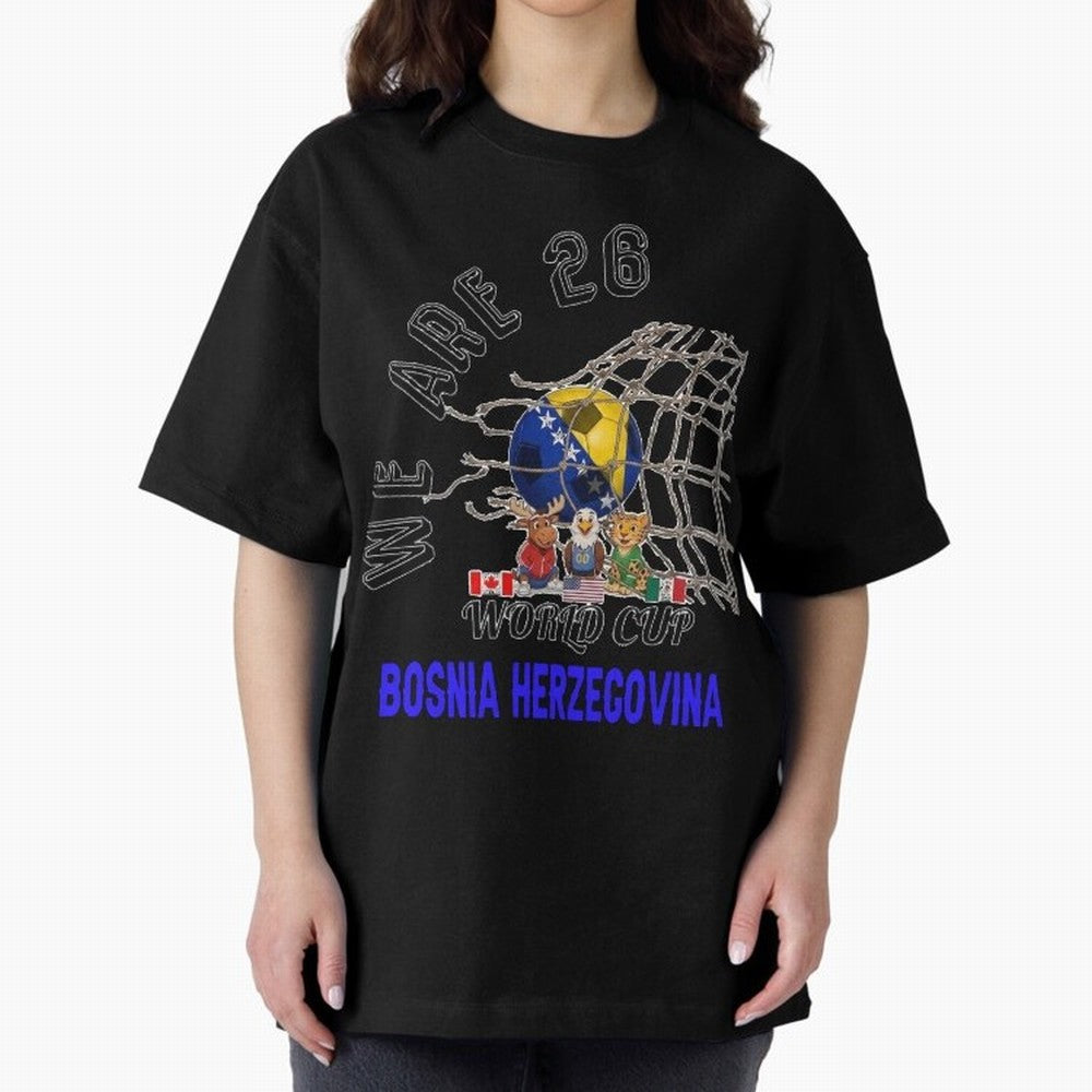 World cup 26 - Bosnia and Herzegovina Classic T-Shirt Unlock the FIFA World Cup 2026 Group Stage Journey through Mbappe Highlights, Argentina and Brazil Pride, Retro Football Energy, Iconic Rivalries, Trophy Chase Drama and Stadium Atmosphere;