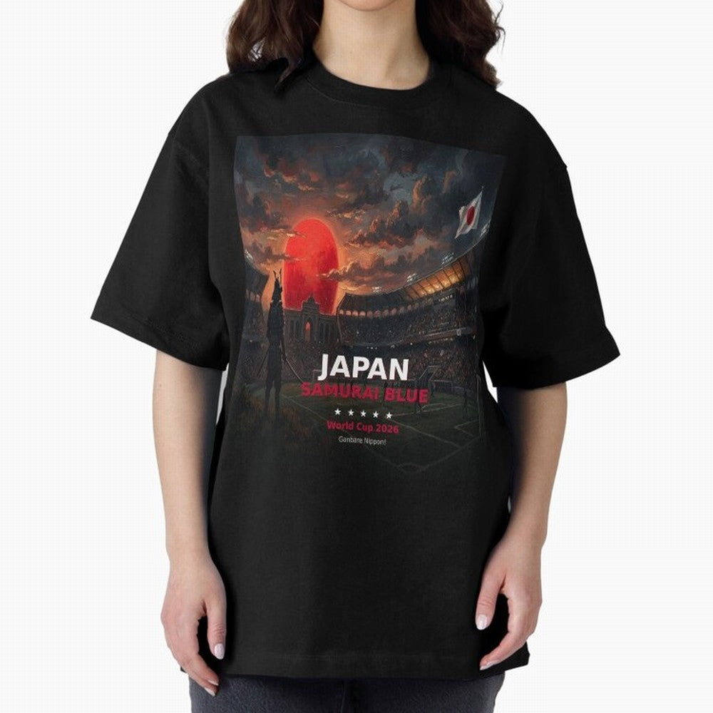 Japan Samurai Blue - World Cup 2026 Soccer Fan Tee Classic T-Shirt Feel the Heartbeat of FIFA World Cup 2026 Group Stage for Fans of Neymar and Spain and Netherlands, Bringing Stadium Chants, National Pride, Trophy Dreams and Unforgettable Football