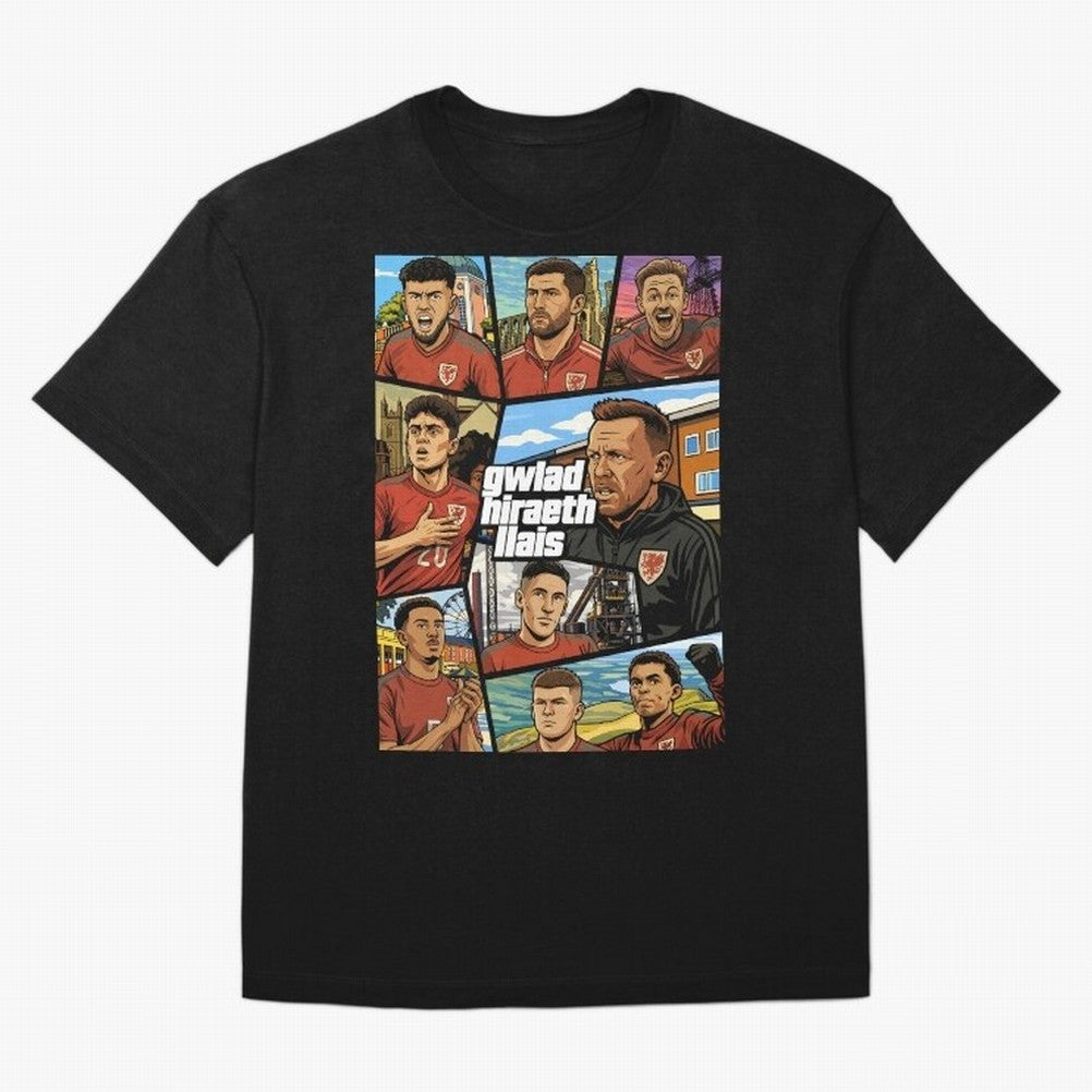 GTA Cymru Classic T-Shirt Feel the Heartbeat of the FIFA World Cup 2026 Group Stage Journey through CR7 Highlights, Brazil, Portugal and Argentina Pride, Fan Favorite Moments, National Team Passion, Big Match Drama and Soccer History; Built for