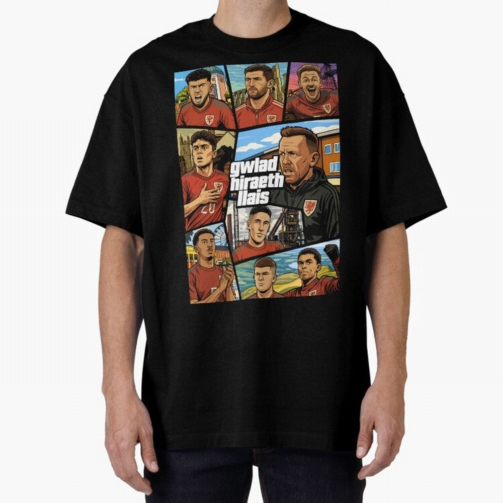 GTA Cymru Classic T-Shirt Feel the Heartbeat of the FIFA World Cup 2026 Group Stage Journey through CR7 Highlights, Brazil, Portugal and Argentina Pride, Fan Favorite Moments, National Team Passion, Big Match Drama and Soccer History; Built for