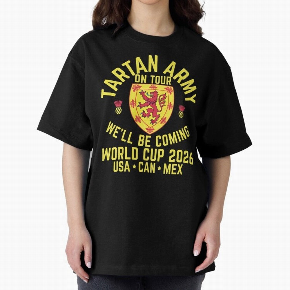 Tartan Army World Cup 2026 Scotland Tour Classic T-Shirt Celebrate Supporters United by Global Football Passion for FIFA World Cup 2026, with Haaland and Mbappe, England and Germany, Sports Nostalgia, International Competition, Famous Players and