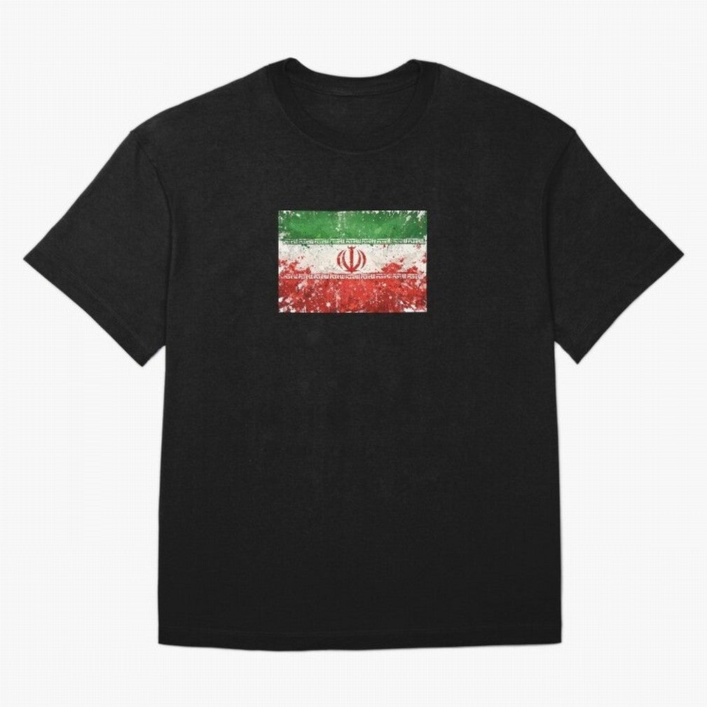 Iran Football World Cup Flag | Grunge Iranian Soccer Art Classic T-Shirt Feel the Heartbeat of FIFA World Cup 2026 Filled with Mbappe, Argentina and Brazil Energy, Retro Football Energy, Iconic Rivalries, Trophy Chase Drama and Stadium Atmosphere;