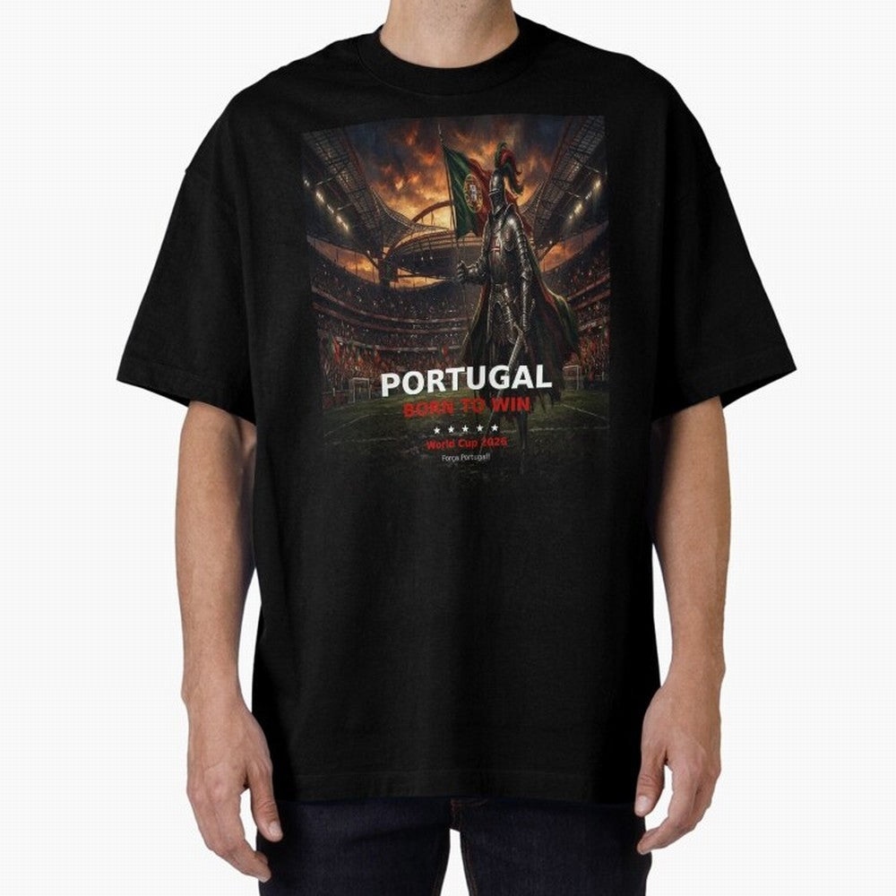 Portugal Born to Win - World Cup 2026 Soccer Fan Tee Classic T-Shirt Live the Energy of Global Football Passion for FIFA World Cup 2026 USA Canada Mexico, Centered on Messi, Spain, Stadium Chants, National Pride, Trophy Dreams and Unforgettable