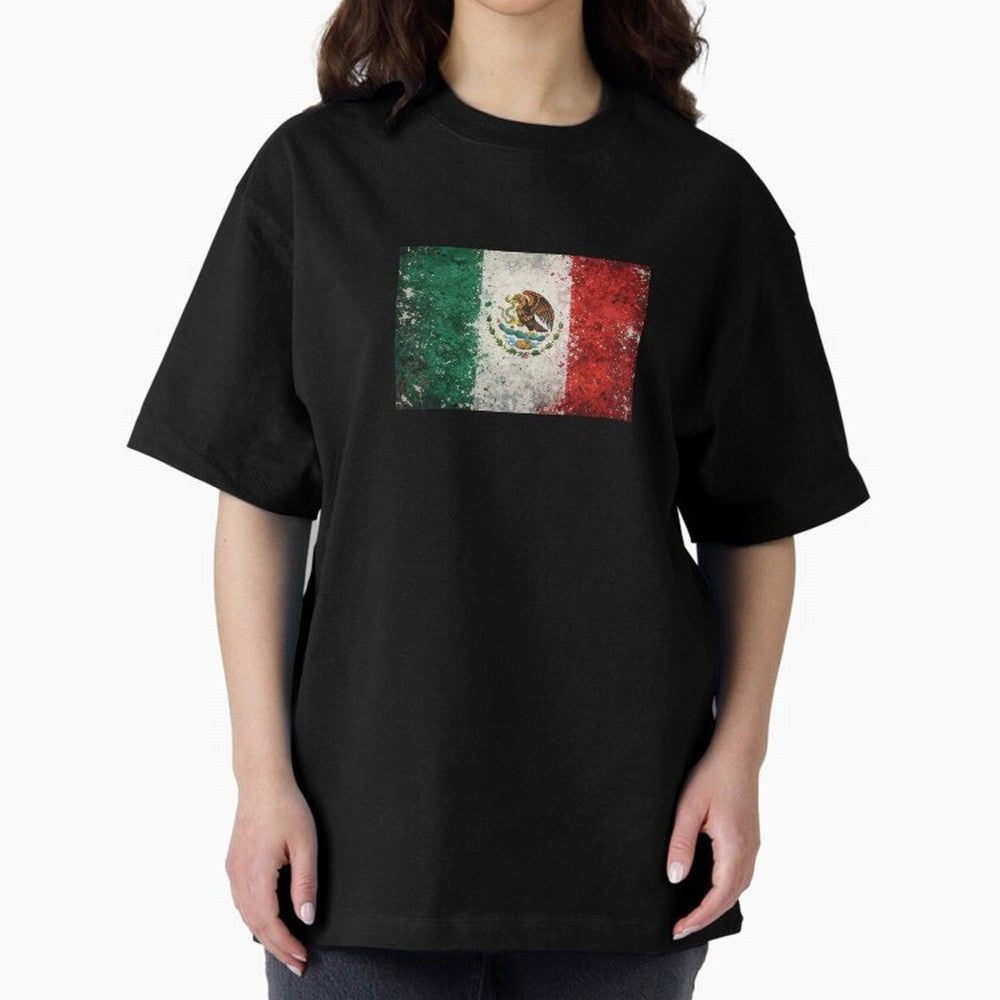 Mexico World Cup Flag ¨C Grunge Football Art Classic T-Shirt Bring Global Tournament Vibes to FIFA World Cup 2026 for Fans of Messi and England, Bringing Goal Celebration Energy, Supporter Heritage, Football Icons and Worldwide Tournament Joy;