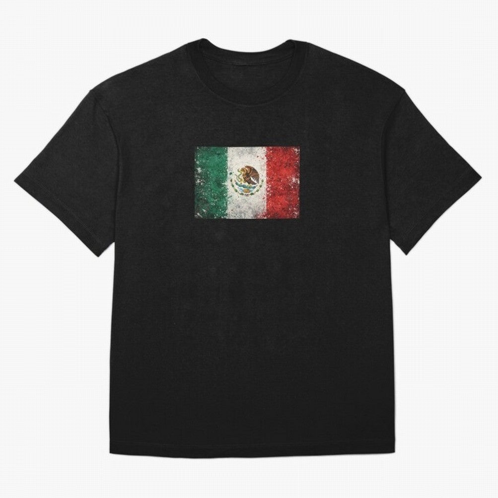 Mexico World Cup Flag ¨C Grunge Football Art Classic T-Shirt Bring Global Tournament Vibes to FIFA World Cup 2026 for Fans of Messi and England, Bringing Goal Celebration Energy, Supporter Heritage, Football Icons and Worldwide Tournament Joy;